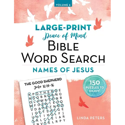 Peace of Mind Bible Word Search: Names of Jesus - Paperback