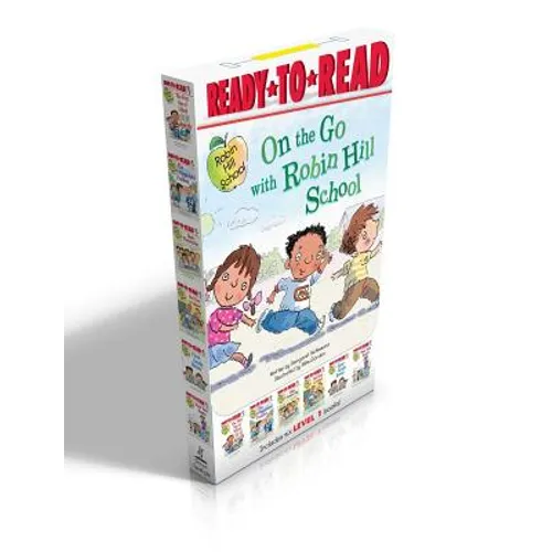 On the Go with Robin Hill School! (Boxed Set): The First Day of School; The Playground Problem; Class Picture Day; Dad Goes to School; First-Grade Bun - Paperback