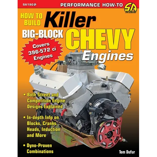 How to Build Killer Big-Block Chevy Engines - Paperback