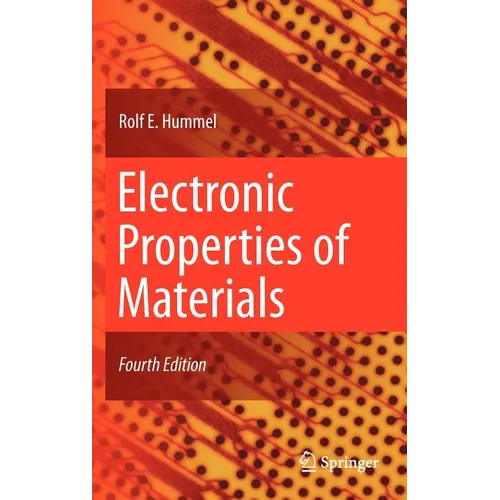 Electronic Properties of Materials - Hardcover
