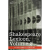 Shakespeare Lexicon, Vol. 2 - Hardcover