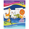 Alphabet Tracing Book Preschool Workbook (A-Zanimal Coloring, Trace Letter): Practice Essential Handwriting Strokes Ages3+ 100+Pages Studying & Workbo - Paperback