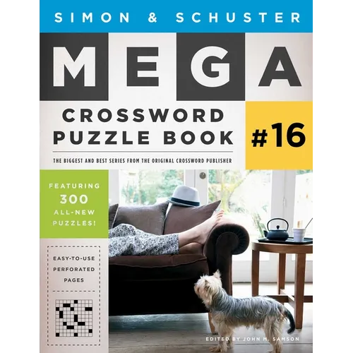 Simon & Schuster Mega Crossword Puzzle Book #16 - Paperback