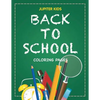 Back to School Coloring Pages - Paperback