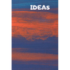 Ideas: 90 Pages of 6 X 9 Inch White Numbered Pages No Lines - Paperback