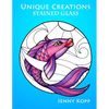 Unique Creations: Stained Glass: Adult Coloring Book - Paperback