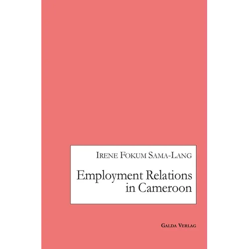 Employment Relations in Cameroon - Paperback