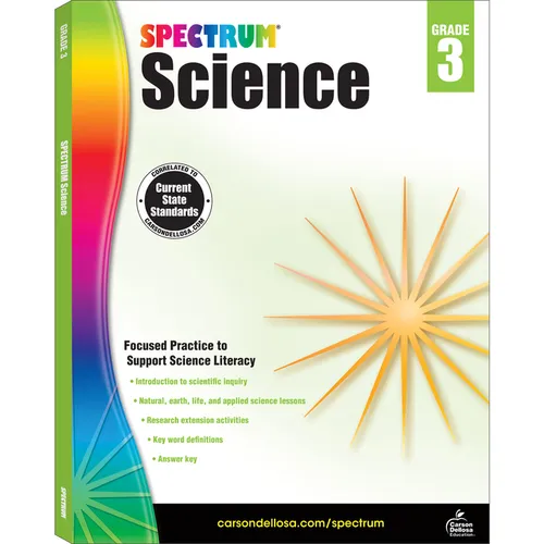 Spectrum Science, Grade 3: Volume 55 - Paperback