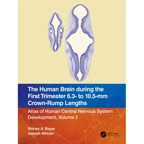 The Human Brain During the First Trimester 6.3- To 10.5-MM Crown-Rump Lengths: Atlas of Human Central Nervous System Development, Volume 2 - Paperback
