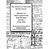 The Families of Northern Moore County - Abstract of Miscellaneous and Rare Records, Volume I - Hardcover