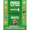 Parcc Test Prep Grade 4 New Jersey Math: Workbook and 2 Parcc Practice Tests, Parcc Test Prep Grade 4 New Jersey, Parcc Test Prep Grade 4 for Nj, Comm - Paperback