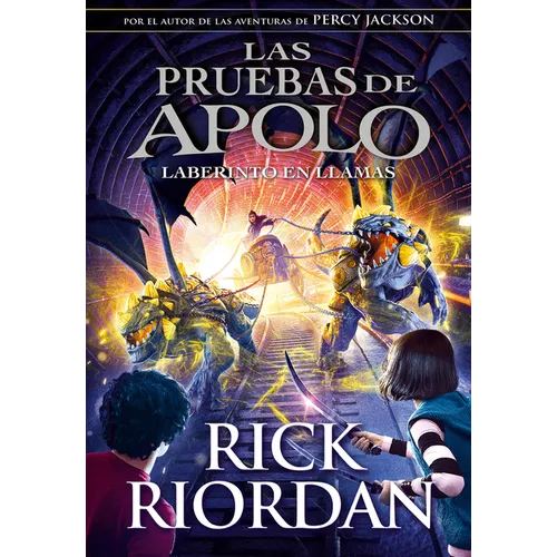 Las Pruebas de Apolo: El Laberinto en Llamas = The Burning Maze - Hardcover