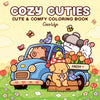 Cozy Cuties: Coloring Book for Adults and Kids - Paperback
