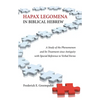 Hapax Legomena in Biblical Hebrew - Paperback