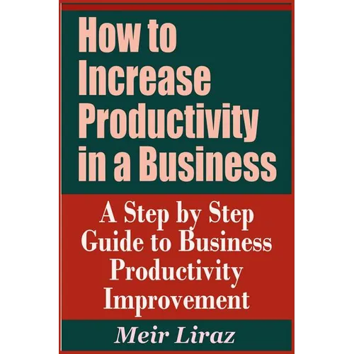 How to Increase Productivity in a Business - A Step by Step Guide to Business Productivity Improvement - Paperback