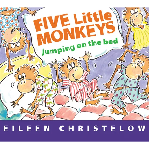 Five Little Monkeys Jumping on the Bed - Board Book