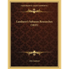 Landseer's Sabaean Researches (1835) - Paperback