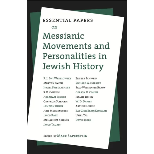 Essential Papers on Messianic Movements and Personalities in Jewish History - Paperback