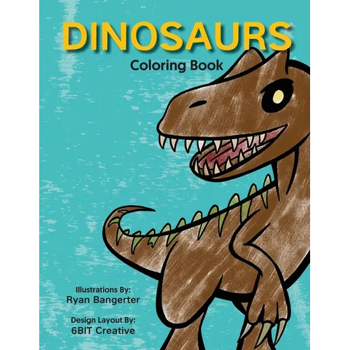 Dinosaurs - Coloring Book - Paperback