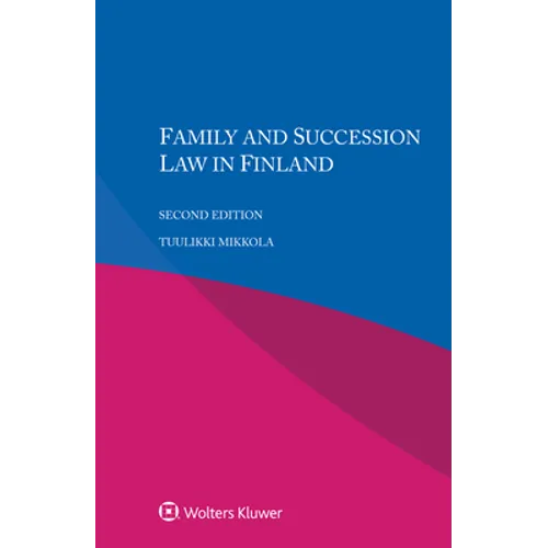 Family and Succession Law in Finland - Paperback