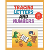 Tracing Letters and Numbers: kindergarten writing paper with lines for abc 123 kids, A great teaching tool for preschools ages 3-5(8.5x11 in) 100 p - Paperback