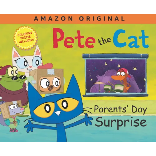 Pete the Cat Parents' Day Surprise: A Father's Day Gift Book from Kids - Hardcover
