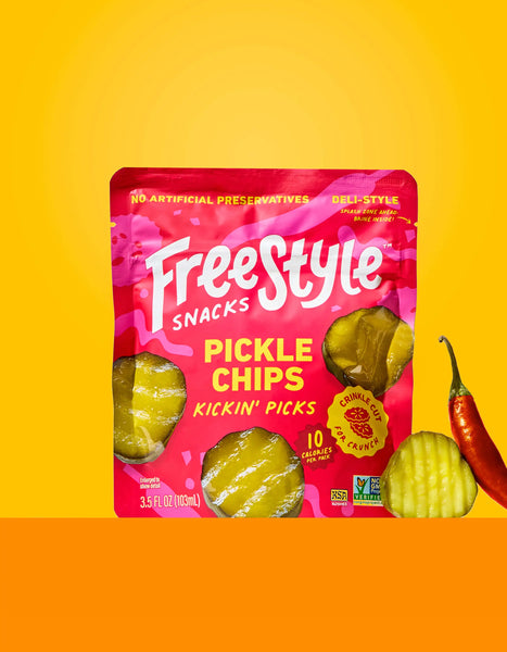 Kickin' Picks Pickle Chips