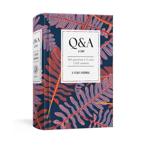 Q&A a Day Bright Botanicals: 5-Year Journal - Hardcover