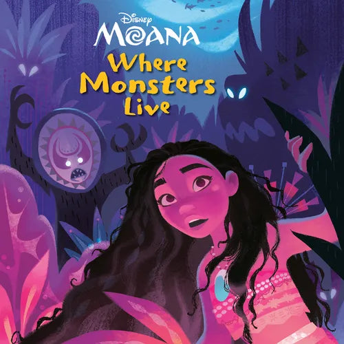 Where Monsters Live (Disney Moana) - Paperback