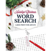 Nostalgic Christmas Word Search LARGE PRINT for Adults: Holiday Puzzle Book with Illustrations & Answers - Paperback
