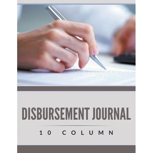 Disbursement Journal - 10 Column - Paperback