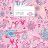 Music Manuscript Book: Girls Musical Instruments, Large Kids Stave Paper - Paperback