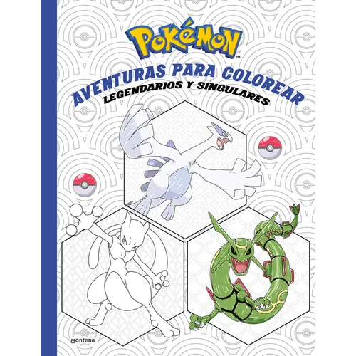 Pokã(c)Mon. Aventuras Para Colorear: Legendarios Y Singulares / Pokã(c)Mon Coloring Adventures #2: Legendary & Mythical Pokã(c)Mon - Paperback