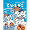 Krazydad Large Kakuro Volume 2: 99 Enormously Satisfying Puzzles - Paperback