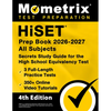 Hiset Prep Book 2026-2027 All Subjects - 3 Full-Length Practice Exams, 350+ Online Video Tutorials, Secrets Study Guide for the High School Equivalenc - Paperback