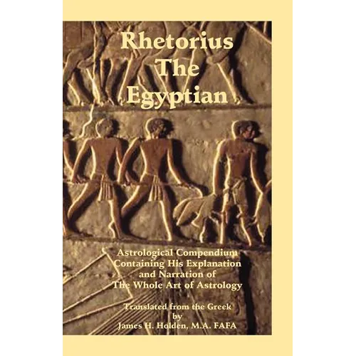 Rhetorius the Egyptian - Paperback