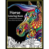 Horse Coloring books for adults - Paperback
