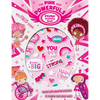 The Pink and Powerfuls Sticker Activity Book - Paperback
