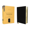 Kjv, Thompson Chain-Reference Bible, Large Print, Bonded Leather, Black, Red Letter, Comfort Print - Bonded Leather
