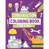Construction Coloring Book For Kids: Coloring Pages For Toddlers with Construction Vehicles, Tools and Cute Builders - Paperback