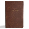 CSB Grace Bible, Brown Leathertouch (Dyslexia Friendly) - Imitation Leather