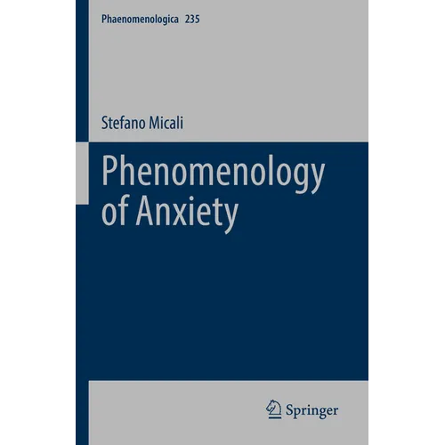 Phenomenology of Anxiety - Paperback