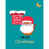 Merry Christmas: A beautiful coloring book with Christmas designs With 100 Pages - Paperback