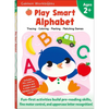 Play Smart Alphabet Age 2+: Preschool Activity Workbook with Stickers for Toddlers Ages 2, 3, 4: Learn Letter Recognition: Alphabet, Letters, Tracing, - Paperback
