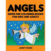Angels: Super Fun Coloring Books for Kids and Adults - Paperback