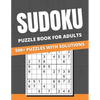 Sudoku Puzzle Book For Adults: 500+ Puzzles With Solutions for Adults & Seniors, easy, medium, hard - Paperback