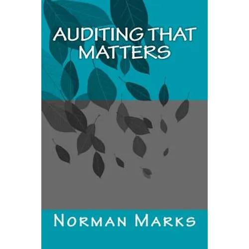 Auditing that matters - Paperback