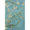 Van Gogh: Almond Blossoms, Hardcover Journal Writing Notebook Diary with Dotted Grid, Lined, & Blank Vintage Paper Style Pages - Hardcover