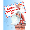 Letter To Santa Kit: Write A Letter To Santa Claus, Coloring And Sticker Pages - Paperback