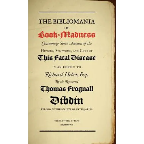 Bibliomania - Hardcover